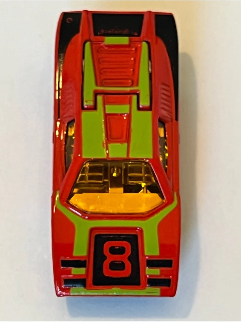 Vintage Matchbox Superfast No. 27 Lamborghini Countach 1975 Lesney England Red